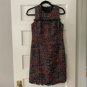Ann Taylor Tweed Shift Dress